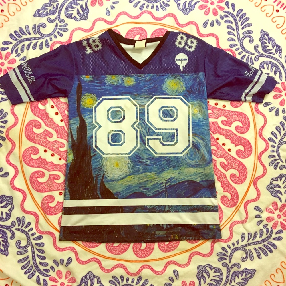 Blackmilk Clothing Starry Night Touchdown